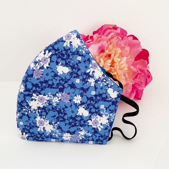 2/$20 Triple Layer Handmade Face Mask/ $13 Each - Picture 1 of 5